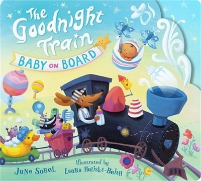 The Goodnight Train Baby on Board (Board Book)