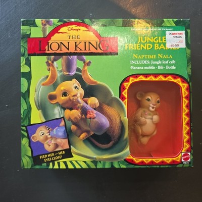 Vintage 1994 Mattel Disney Lion King Jungle Friend Babies Naptime Nala 11672 NIB