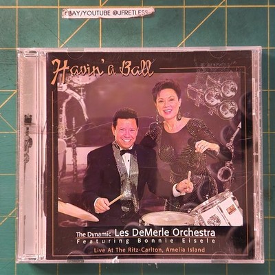 Used Audio Music CD Les DeMerle Orchestra Featuring Bonnie Eisele Havin' A Ball 