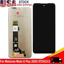 Replace For Motorola Moto G Play 2024 XT2413 LCD Touch Screen Digitizer Assembly