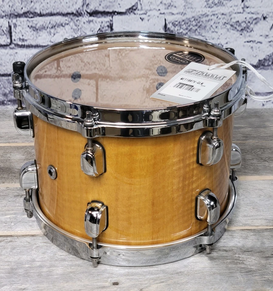 TAMA - Starclassic Maple Exotix 10in. Rack Tom-Gloss Natural Movingui - Image 2 of 4
