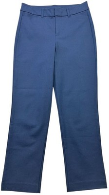 Old Navy Women's High-Rise Pixie Casual Pants Flat-Front Never-Fade Size 4 Blue