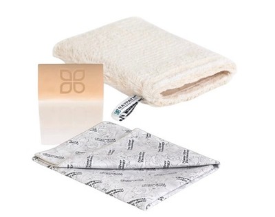 Raypath Set Beige Glove M, Grey Sunbeam und Grey Soap NANOSILVER
