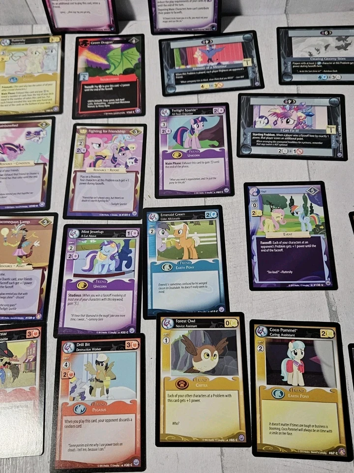 My Little Pony CCG Lot of  25 Cards 2015 "Absolute Discord" "Equestrian Odysseys - Image 3 of 4