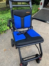 Transport Chair - Portable Aluminum Transport wheelchair lightweight foldable