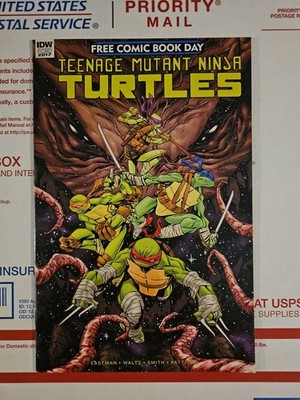  Teenage Mutant Ninja Turtles Fine+ Or Better FCBD IDW Unread Unstamped 2017