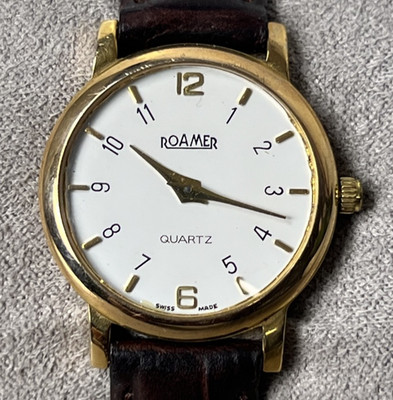 ROAMER Damenuhr, 70er Jahre, Quarz, Vintage