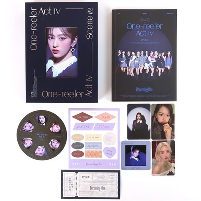 IZ*ONE – One-Reeler Act IV Scene #2 4th Mini Album CD Full Set