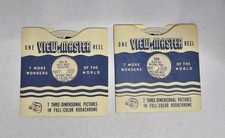 Lot of 2 Vintage View-Master Great Smoky Mountains Rocky Mt. National Park