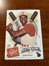 2019 Topps Allen & Ginter Ginter Greats Insert #GG-36 Frank Robinson Reds A52