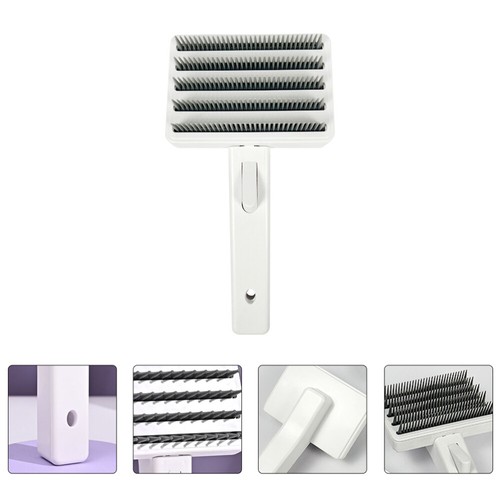 Pet Shedding Pinsel Hund Fleck Entferner Kämme Haar Buster Kamm eBay