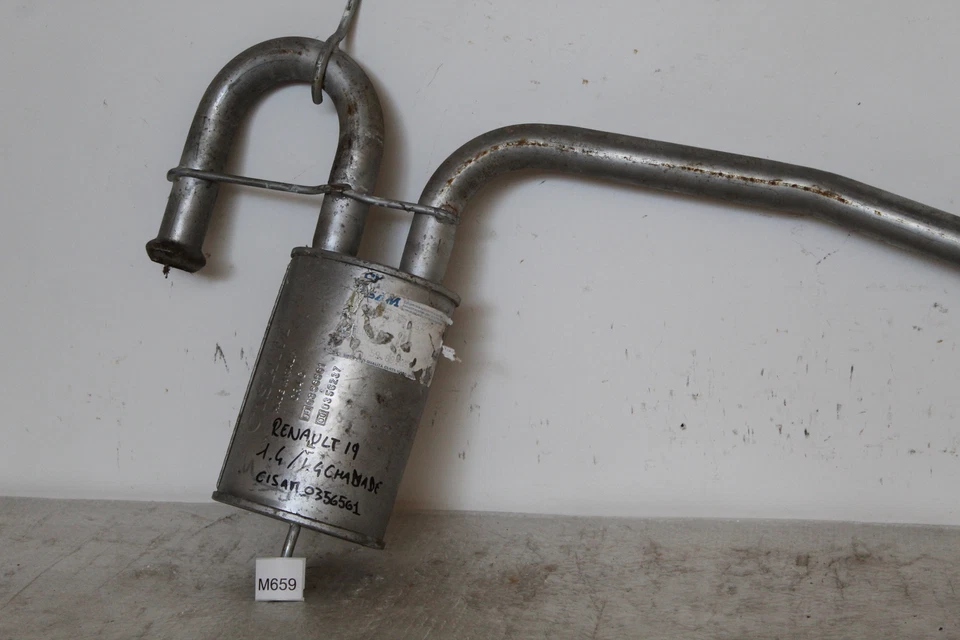 Silenciador Central Para Renault 19 II Chamade (L53_) 1.8 1992>1995 - Imagen 2 de 2