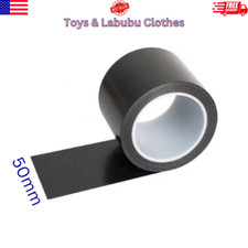 Heat Resistant Tape High Temperature Adhesive Tape 50mm Width 10m Length Black