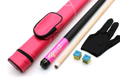 Billardqueue Set Billard Queue Kö + Köcher Queue mit Tasche Handschuh Kreide