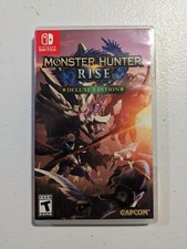 Monster Hunter Rise Deluxe Edition Nintendo Switch Case Only