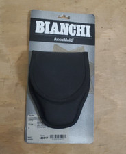 Bianchi 23817 AccuMold 7300 Covered Handcuff Case Pouch DUTY GEAR Black