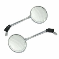 Royal Enfield Interceptor 650 LH & RH Seiten-RüCkspiegel Set Chrom Gec