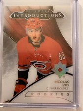 NICOLAS ROY 18-19 UI-16 ROOKIE ULTIMATE INTRODUCTIONS Carolina Hurricanes