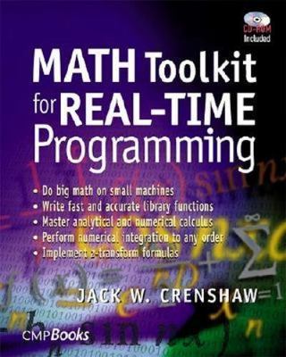 Math Toolkit for Real-Time Programming, Paperback by Crenshaw, Jack W., Brand...