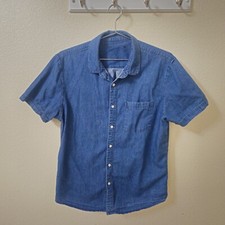 Denim Button Down Shirt
