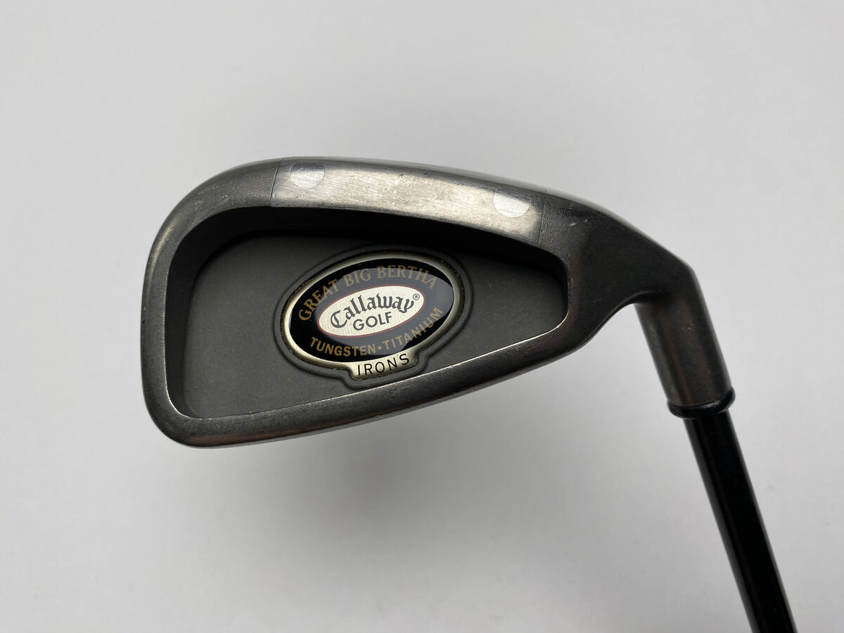 Callaway Big Bertha Tungsten 7 Iron Regular Steel Shaft Golf Pride Grip Callaway Big Bertha Tungsten 7 Iron Regular Steel Shaft Golf Pride Grip