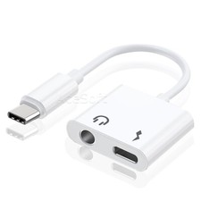 High Quality USB C to 3.5mm Adapter Cable f Samsung Galaxy Tab S7 12.4" SM-T970