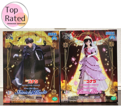 Detective Conan Xross Link Figure Shinichi Kudo Ran Mouri Set SEGA