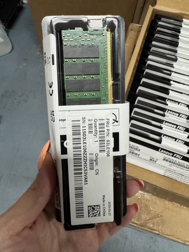 Lenovo FRU 03LE106 DDR4 RAM Module 16GB Micron 1Rx8 3200MHz | NEW Sealed - Picture 2 of 2