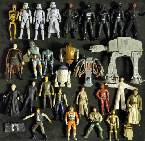 Large Lot of Star Wars Figures | eBay