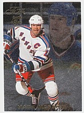 1996-97 FLAIR #61 MARK MESSIER New York Rangers Hockey Card