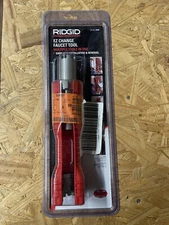 Ridgid 56988 EZ Change Red Plumbing Wrench Faucet Installation and Removal Tool