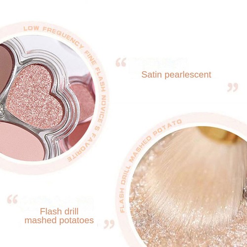4Color Eyeshadow Palette Cosmetics Eyeshadow Makeup Palette Glitter 2025 - Picture 6 of 16