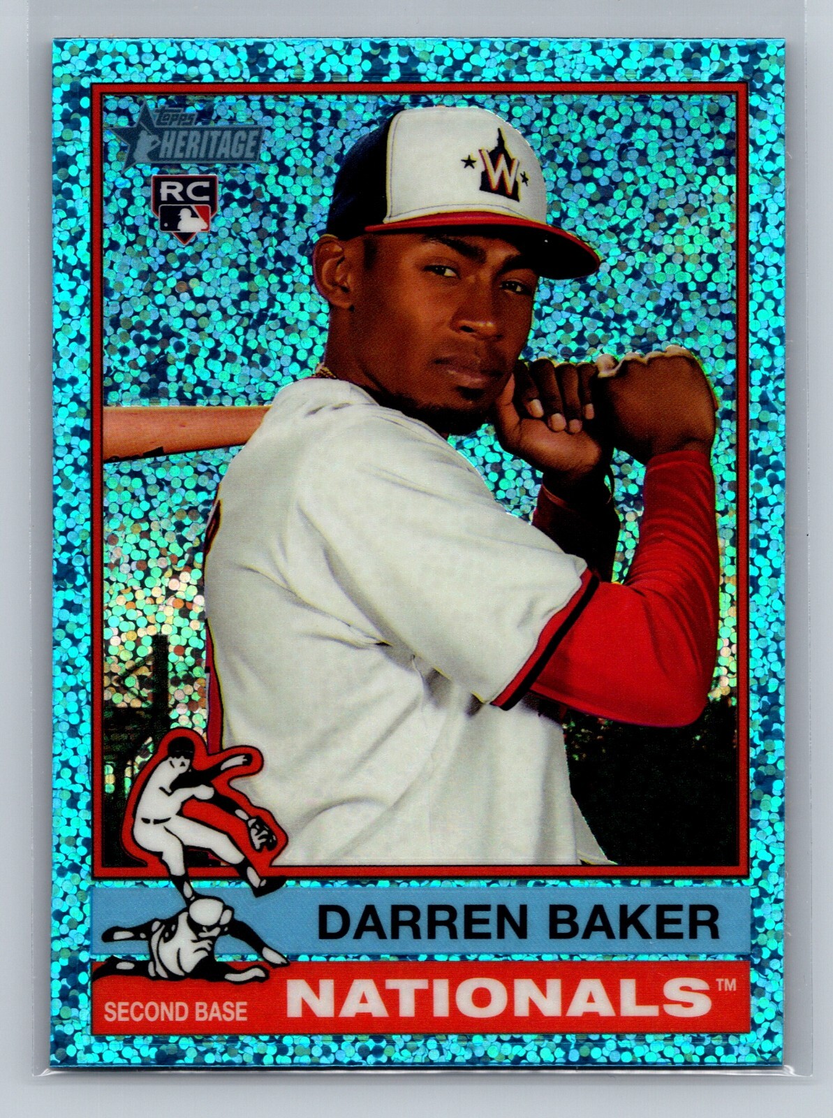 2025 Topps Heritage - Refractors, Blue Sparkle, Chrome, Blue Border - Free Ship