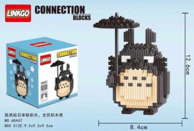 My Neighbor Totoro 3D Puzzle Micro Building Blocks DIY UK
