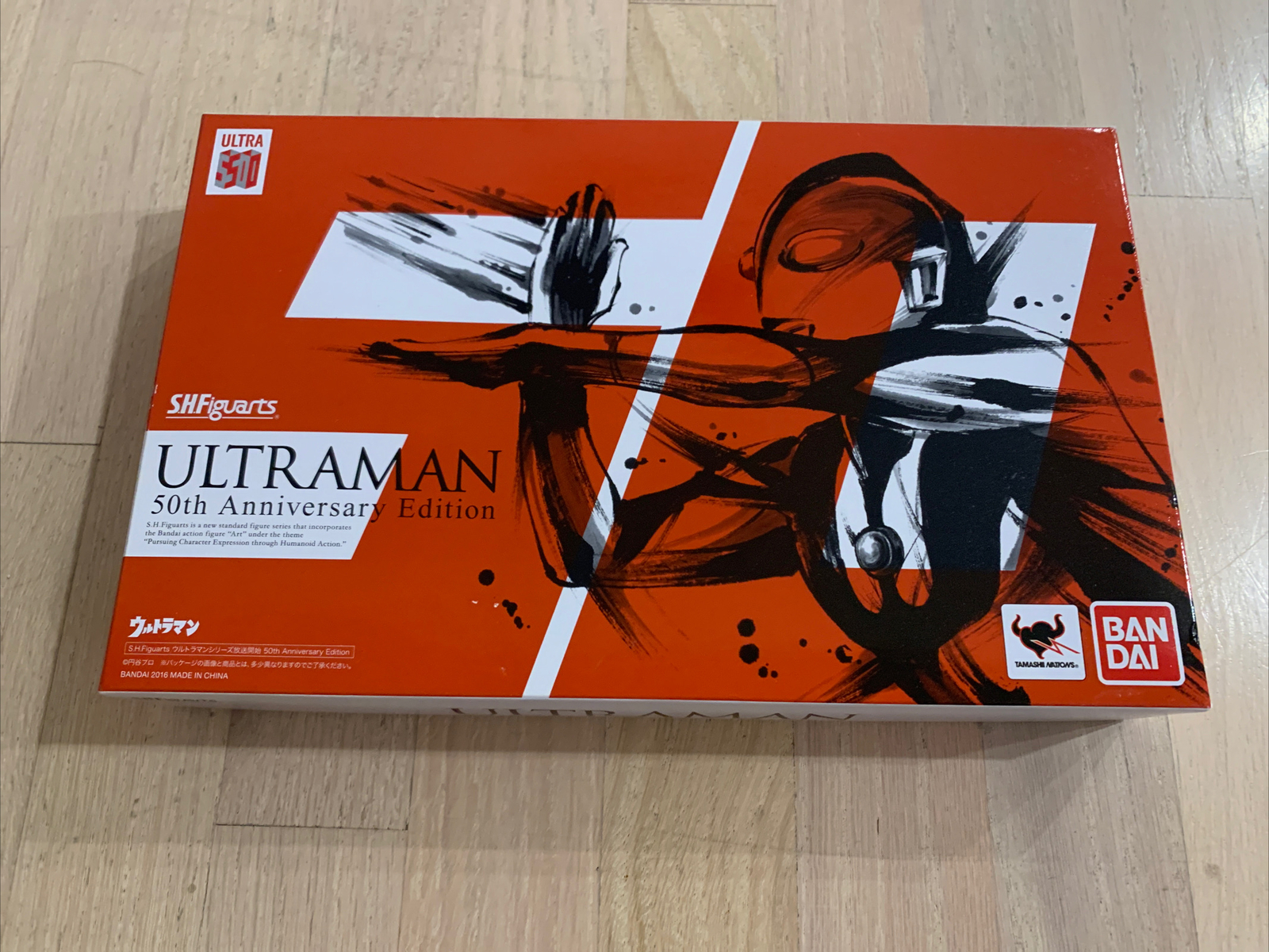 Ultraman 50th Anniversary Edition PVC Action Figure Toy BANDAI S.H.Figuarts  -New