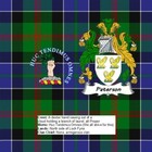 Scottish Clan Crest Paterson Rock Slate 14cm x 14 cm Excellent Quality Slate