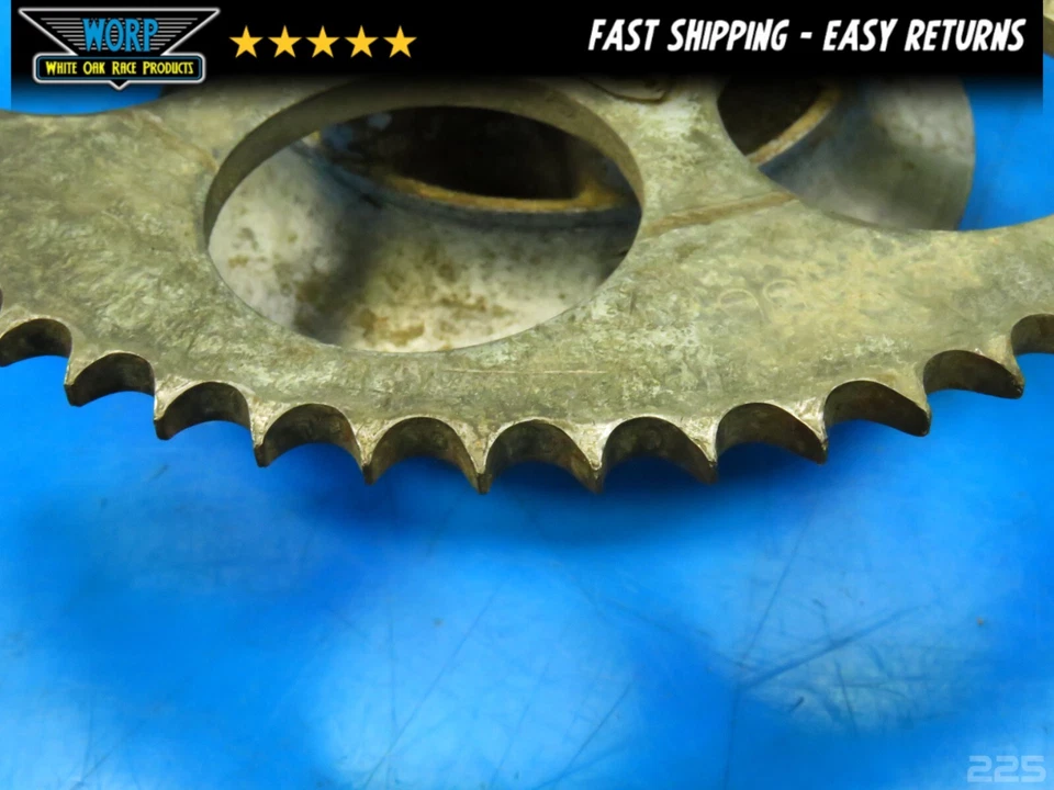 1974-78 HODAKAIRT SQUIRT ЗАДНЯЯ ЗВЕЗДОЧКА ПРИВОД ФЛАНЦЕВОЕ КРЕПЛЕНИЕ 999285A ПОДЛИННЫЙ OEM - Изображение 2 из 4