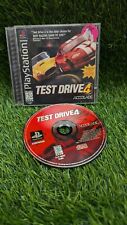 Test Drive 4 BLACK LABEL PlayStation 1 PS1 Complete w/ Manual & Reg Card Tested