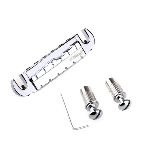 Wilkinson 52mm (2-3/64")String Spacing Pre-Set Wraparound Bridge Chrome