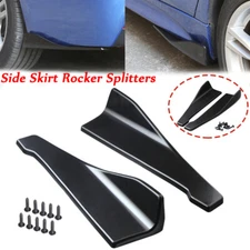 Universal Car Side Skirt Rocker Splitters Winglet Wings Canard Diffuser Spoiler