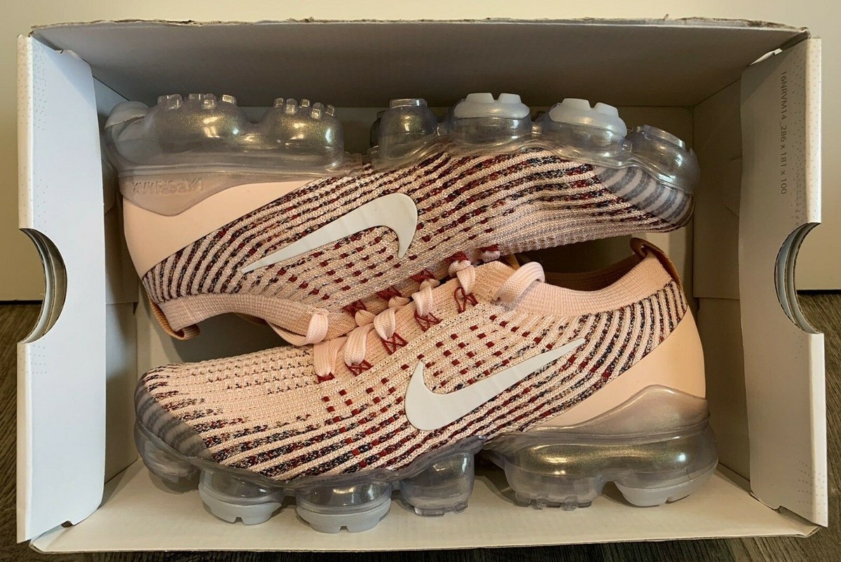 Nike Air VaporMax FlyKnit 3 Sunset Tint White AJ6910-602 Women's