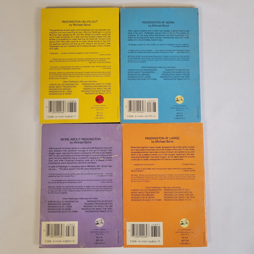 Vtg 80s Lot 4 Adventures Of Paddington Bear Paperback Books Kids Michael Bond - Picture 5 of 19