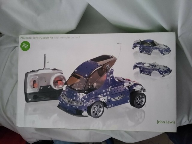 meccano remote control car kit