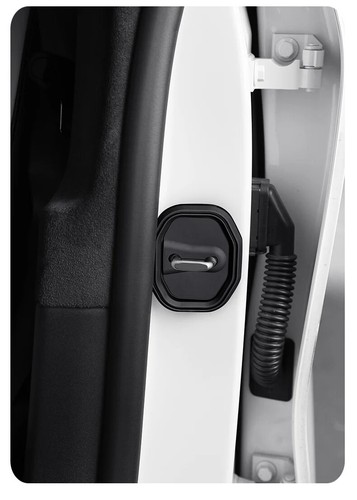 For Benz A B C E AMG SLK CLS GLC GLE SL Door Lock Buckle Shock Anti-collision - Picture 11 of 11