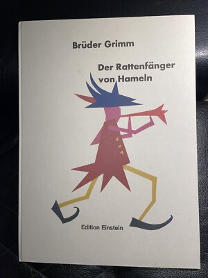 Der Rattenfänger von Hameln  - DINA 3 /Gebunden /6 Farbcollagen, V. Hans Witte