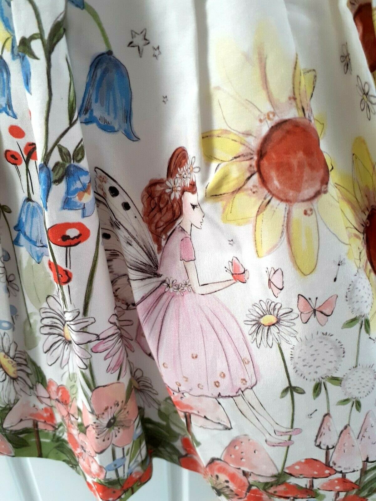 "marks and spencers" baby summer pattern dress size 12/18 months b.n.w