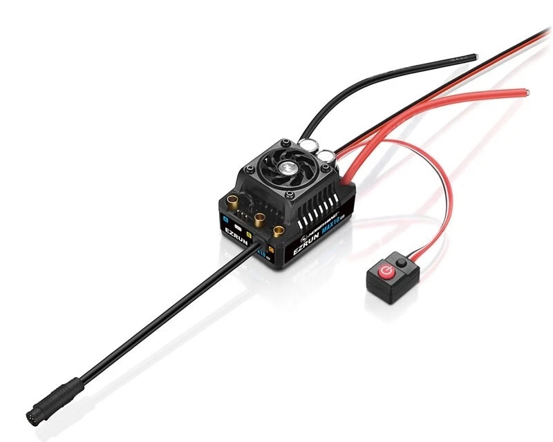 Hobbywing EZRUN Combo MAX10 G2 80A + 3652SD-4100kV 3,175Mm Modélisme - Photo 2/4