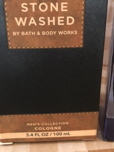 BATH AND BODY WORKS Stone Washed Cologne MENS Collection 3.4 Fl Oz - Picture 2 of 3