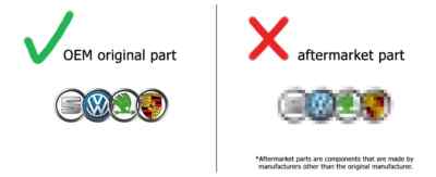 Original VW Touran 5t Radar Sensor ACC Distance 5QA907561A for