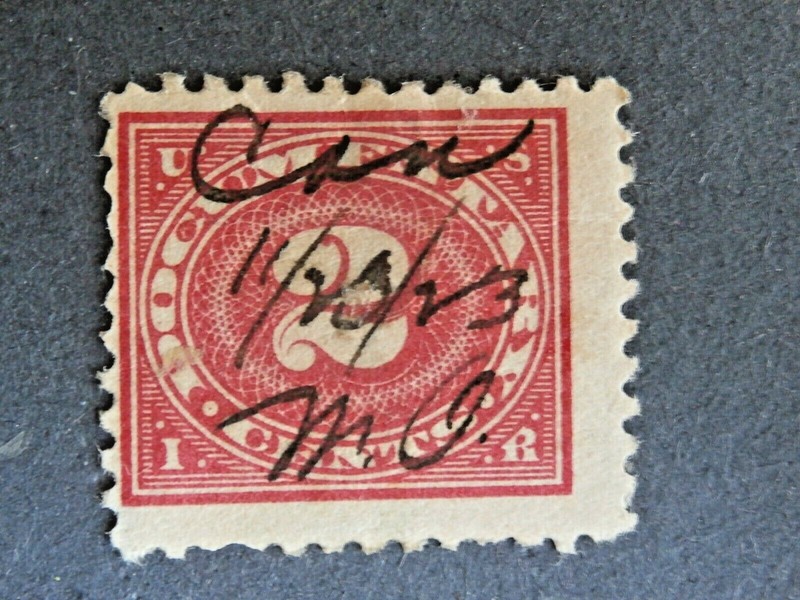 US Revenue Stamp, #R229 2c Internal Revenue Documentary  - Used